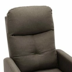 VidaXL Fauteuil inclinable de massage Taupe Tissu -Fauteuils électriques Soldes image 6 289834