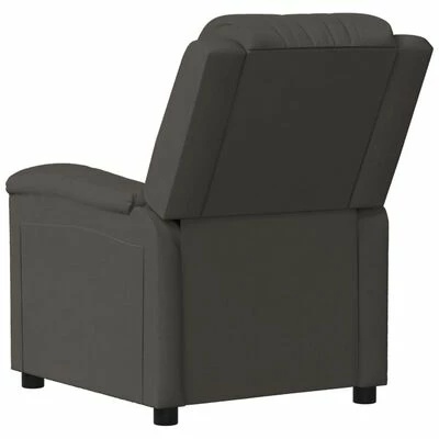 VidaXL Fauteuil électrique de massage Gris foncé Velours 6 VidaXL Fauteuil électrique de massage Gris foncé Velours – Image 6