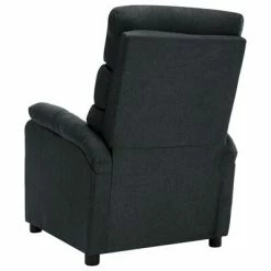 VidaXL Fauteuil inclinable de massage Gris foncé Tissu 11 VidaXL Fauteuil inclinable de massage Gris foncé Tissu -Fauteuils électriques Soldes image 6 321227