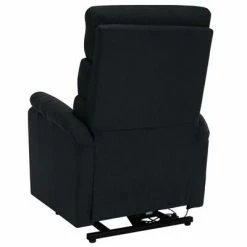 VidaXL Fauteuil inclinable de massage Noir Tissu -Fauteuils électriques Soldes image 6 321248