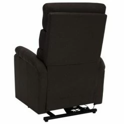 VidaXL Fauteuil inclinable de massage Marron foncé Tissu 11 VidaXL Fauteuil inclinable de massage Marron foncé Tissu -Fauteuils électriques Soldes image 6 321251