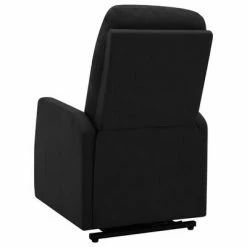 VidaXL Fauteuil inclinable de massage Noir Tissu -Fauteuils électriques Soldes image 6 321344
