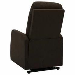 VidaXL Fauteuil inclinable de massage Marron foncé Tissu 11 VidaXL Fauteuil inclinable de massage Marron foncé Tissu -Fauteuils électriques Soldes image 6 321347
