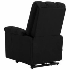 VidaXL Fauteuil inclinable de massage Noir Tissu -Fauteuils électriques Soldes image 6 321392