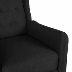 VidaXL Fauteuil de massage inclinable Noir Tissu 11 VidaXL Fauteuil de massage inclinable Noir Tissu -Fauteuils électriques Soldes image 6 329332
