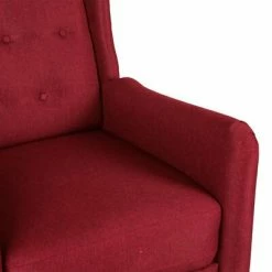 VidaXL Fauteuil de massage inclinable Rouge bordeaux Tissu 11 VidaXL Fauteuil de massage inclinable Rouge bordeaux Tissu -Fauteuils électriques Soldes image 6 329333
