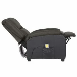 VidaXL Fauteuil de massage inclinable Gris foncé Similicuir et tissu 11 VidaXL Fauteuil de massage inclinable Gris foncé Similicuir et tissu -Fauteuils électriques Soldes image 6 329497