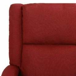 VidaXL Fauteuil de massage inclinable Rouge bordeaux Tissu -Fauteuils électriques Soldes image 6 329516