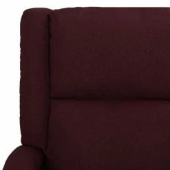 VidaXL Fauteuil de massage inclinable Violet Tissu -Fauteuils électriques Soldes image 6 329520