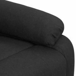 VidaXL Fauteuil de massage inclinable Noir Tissu -Fauteuils électriques Soldes image 6 329597