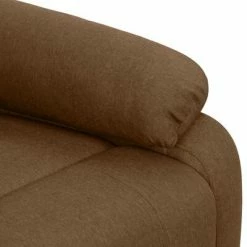 VidaXL Fauteuil de massage inclinable Marron Tissu -Fauteuils électriques Soldes image 6 329599