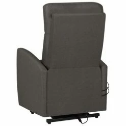 VidaXL Fauteuil de massage inclinable Gris foncé Tissu -Fauteuils électriques Soldes image 6 329616