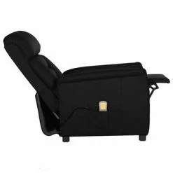 VidaXL Fauteuil de massage inclinable Noir Similicuir 11 VidaXL Fauteuil de massage inclinable Noir Similicuir -Fauteuils électriques Soldes image 6 329678