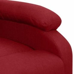 VidaXL Fauteuil de massage inclinable Rouge bordeaux Tissu -Fauteuils électriques Soldes image 6 329712