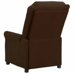 VidaXL Fauteuil de massage inclinable Marron Similicuir -Fauteuils électriques Soldes image 6 338830