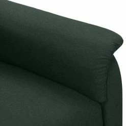 VidaXL Fauteuil de massage inclinable Vert foncé Tissu -Fauteuils électriques Soldes image 6 338912