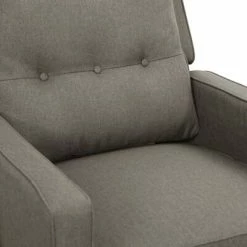VidaXL Fauteuil de massage inclinable Gris clair Tissu 11 VidaXL Fauteuil de massage inclinable Gris clair Tissu -Fauteuils électriques Soldes image 6 338966