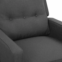 VidaXL Fauteuil de massage inclinable Gris foncé Tissu -Fauteuils électriques Soldes image 6 338967