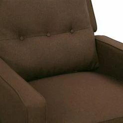VidaXL Fauteuil de massage inclinable Marron Tissu -Fauteuils électriques Soldes image 6 338970