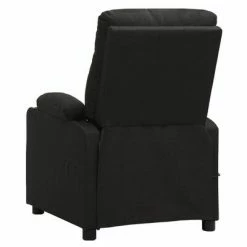 VidaXL Fauteuil de massage inclinable Noir Tissu -Fauteuils électriques Soldes image 6 339114