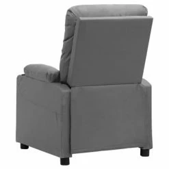 VidaXL Fauteuil de massage inclinable Gris Similicuir -Fauteuils électriques Soldes image 6 339133