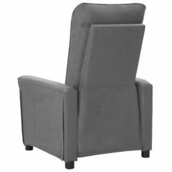 VidaXL Fauteuil de massage inclinable Gris clair Tissu -Fauteuils électriques Soldes image 6 342265