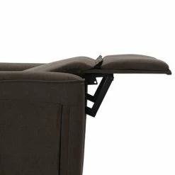 VidaXL Fauteuil de massage inclinable Marron foncé Tissu -Fauteuils électriques Soldes image 6 342270