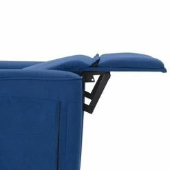 VidaXL Fauteuil de massage inclinable Bleu Tissu -Fauteuils électriques Soldes image 6 342275
