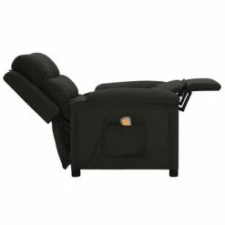 VidaXL Fauteuil de massage inclinable Noir Tissu -Fauteuils électriques Soldes image 6 342353